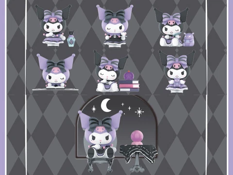 MINISO Sanrio Kuromi Lucky Divination Series Confirmed Blind Box Figure HOT！ Cover