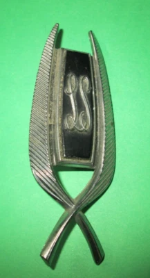 Oldsmobile 98 1971 1972 1973 techo pilar emblema "LS" 9858565 noventa y ocho Foto 1 de 2