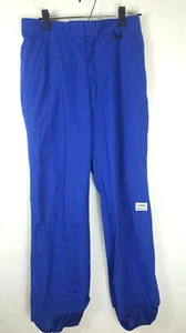 Vintage 90's ~ Fera Snow Ski Pants ~ Womens Size 34 ~ Insulated ~ Blue ~ Nylon - Picture 1 of 10