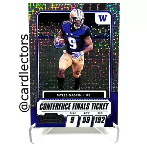 Biglietto 2021 Panini Contenders Draft Picks MYLES GASKIN #61 Conference Finals /99 - Foto 1 di 3