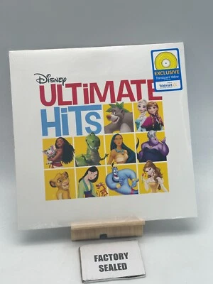 Disney Ultimate Hits Vol 1 Exclusive Translucent Yellow New/Sealed Vinyl - Image 1 of 4