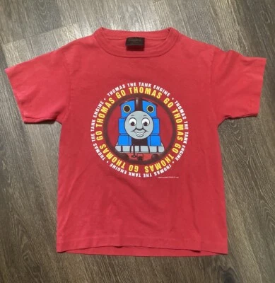 Thomas The Train Childs T-Shirt Single Stitch Changes Made In USA Size 7 Vintage - Image 1 of 4