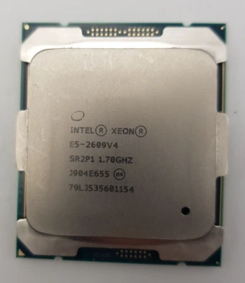 Job Lot of x4 Intel Xeon E5-2609V4 1.7GHz SR2P1 8Core Socket LGA2011 (OFFERS OK) - Image 1 of 2