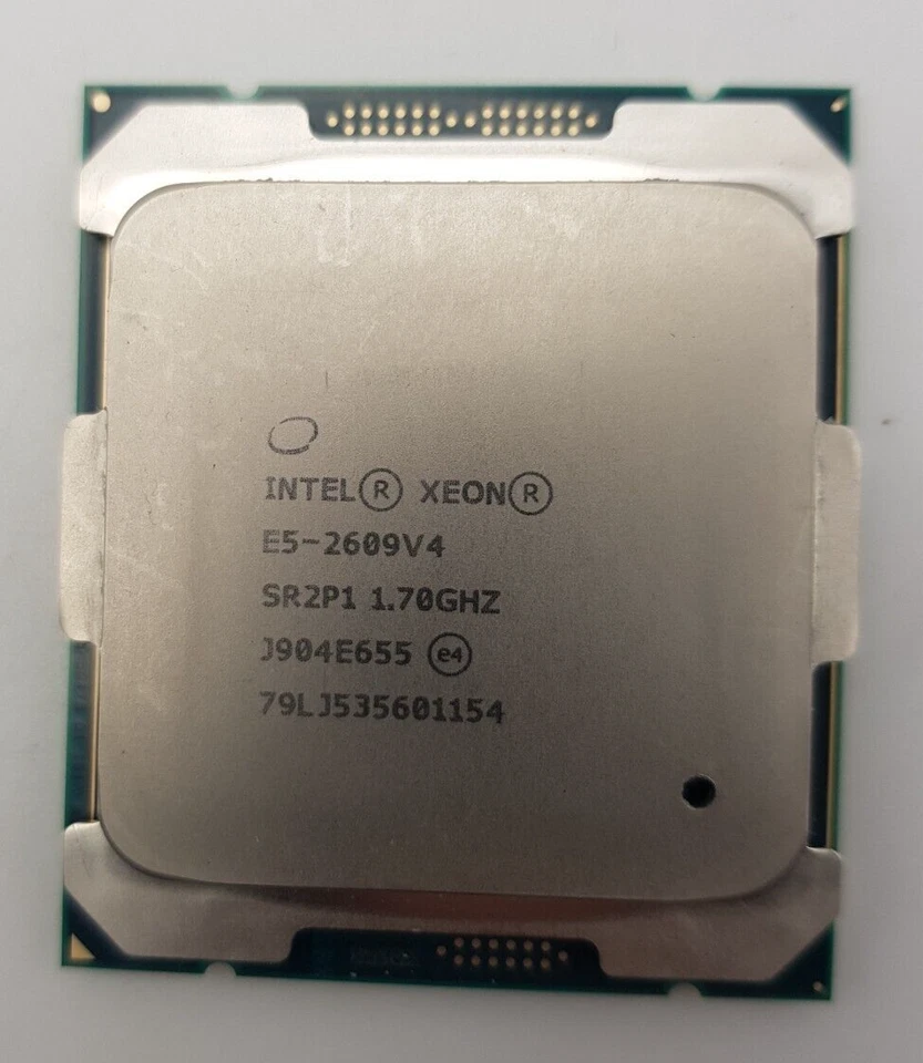 Job Lot of x4 Intel Xeon E5-2609V4 1.7GHz SR2P1 8Core Socket LGA2011 (OFFERS OK) - Image 1 of 2