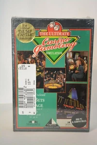 New Sealed - Official TRUMP CASTLE CASINO GAMBLING GAME 1988 Big Box IBM PC - Picture 1 of 12