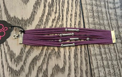 PULSERA ENVOLVENTE PAPARAZZI - MORADO Foto 1 de 4