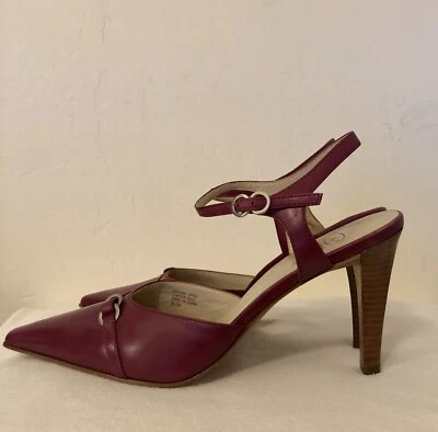 Circa Joan & David Circa Mujer Tacones de Cuero Cordones Púrpura Uva Talla 8.5 M Foto 1 de 4