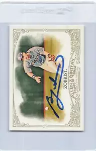 2012 Allen & Ginter #32 Ben Zobrist Rays Signed Auto *H8344 - Picture 1 of 2