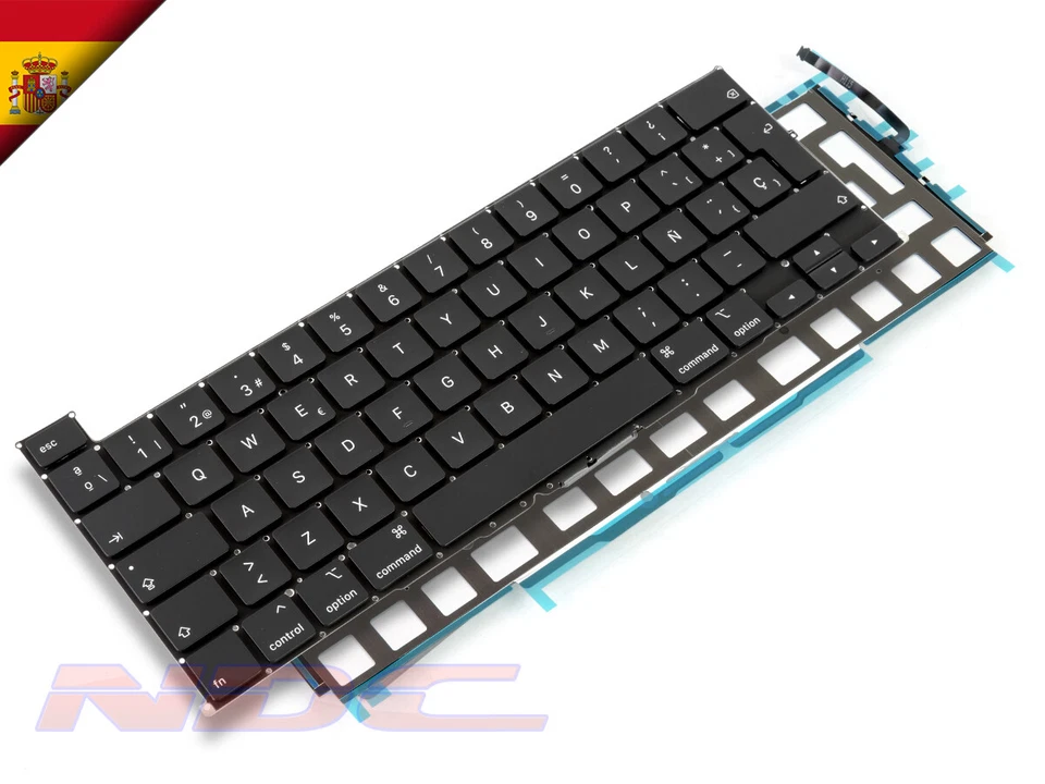 Genuine Apple MacBook Pro 16 Touch Bar A2141 Keyboard & Backlight SPANISH - Image 1 of 1