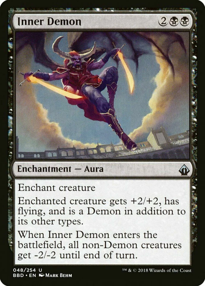 Inner Demon Battlebond Light Play MTG Magic DNA GAMES - Image 1 of 1