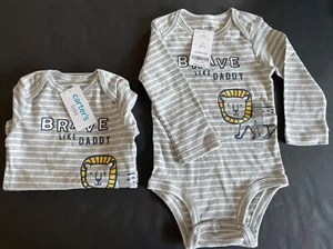 Carter’s Baby Long sleeve Onepiece- 12 Months - Pack Of 2 - Picture 1 of 2