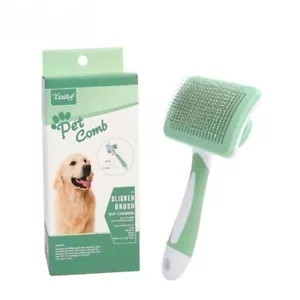 ONE Key Pet Hair Removal Brush Comb for Dogs Cats Pet Hair Brush for Grooming - Picture 1 of 17