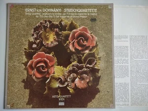 ARTIS QUARTETT WIEN PLAYS ERNST VON DOHNANYI QUARTETs SCHWANN VMS 1054 - Picture 1 of 5