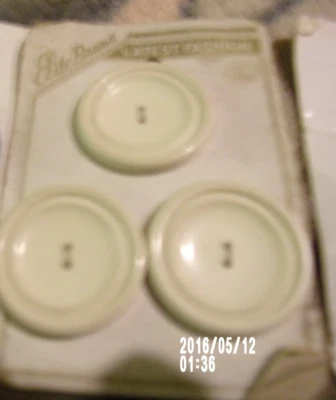 3 Vintage BUTTON CARDS -silver TONE METAL  Fancy 4/3/2 per cards designed well - Image 1 of 2