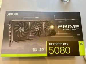 ASUS GeForce RTX 5080 OC Edition SFF-Ready Prime 16GB GDDR7 Graphics ROPS Tested - Picture 1 of 2