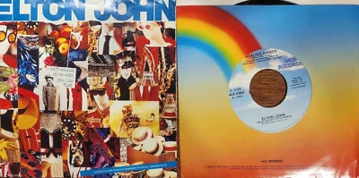 ELTON JOHN 45 RPM LOT Healing Hands / I Don't Wanna Go On With You Like That - Image 1 of 4