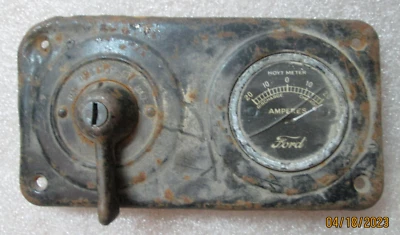 1917 - 1925 FORD MODEL T DASH IGNITION SWITCH NO KEY OEM MOTOR CAR ANTIQUE OEM - Image 1 of 4