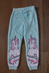 Justice Girls Unicorn Pajama Pants Size 10 EUC - Picture 1 of 4
