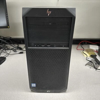 HP Z2 Tower G4 Workstation - Intel Core i7-9700 16GB RAM 500GB 860 EVO SSD - Image 1 of 4