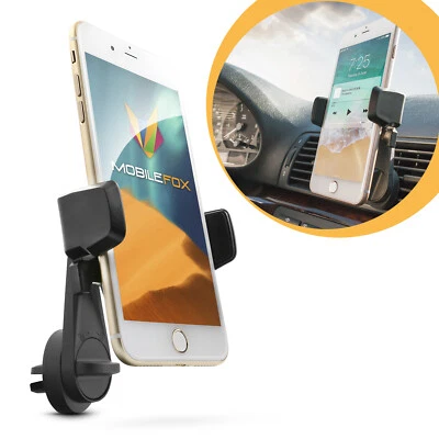 Mobilefox Phone Mount Smartphone Universal Car Holder Fan Lattice - Image 1 of 4