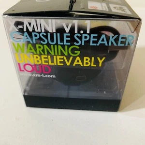 X mini Capsule Speaker Black X-Mini 40mm Driver Modular Buddy Jack - Picture 1 of 9