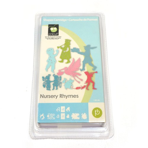 Cricut Nursery Rhymes Cartridge 2000103 Shapes Baby for sale online eBay