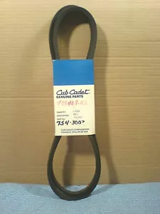 CUB CADET 38" MOWER DECK SPINDLE DRIVE BELT. 754-3002 NEW OEM PART R-6 - Picture 1 of 2