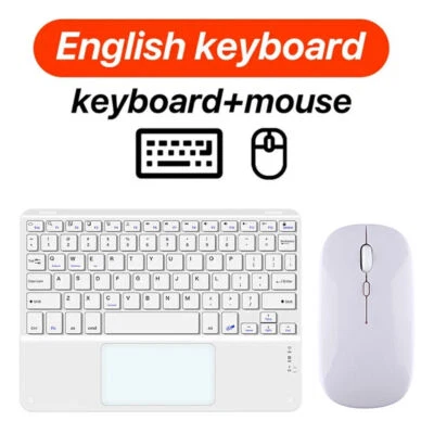 Bluetooth Touchpad Keyboard Mouse For Lenovo Tab M11 M10 5G P12 P11 P10 E10 K10 - Image 1 of 4