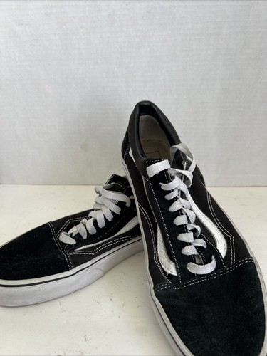 Scarpe da skate Vans Oldol Skooliche clas nereche bian uomoia t 9onna donn