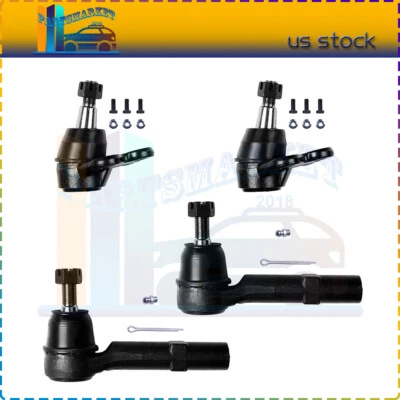 Fit For 2008-2017 Buick Enclave Set Of 4 Front Tie Rod End Ball Joint Steering Foto 1 de 4