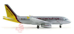 Herpa Deutsche Germanwings A319 1:500 Diecast Airline Plane Model 509077 D-AGWQ