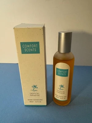 Одеколон-спрей Avon Comfort Scents ROPICAL PARADISE 3,4 унции новый в коробке  - Изображение 1 из 4