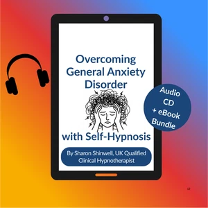 Generalisierte Angststörung (GAD) Hypnose CD und GRATIS eBook & GRATIS MP3 - Bild 1 von 3