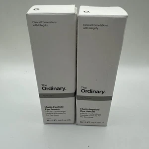 The Ordinary Multi-Peptide Eye Serum 15ml/0.5fl.oz. New in Box - LOT OF 2 - Picture 1 of 6