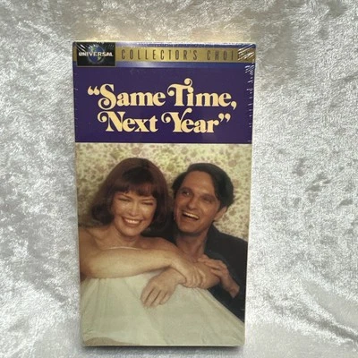 “Same Time Next Year” (VHS, 1999) Ellen Burstyn & Alan Alda  PG Movie NEW/Sealed - Image 1 of 4