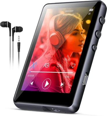 128GB MP3 Player -  M4 Music Player with Bluetooth 5.4, 2.4" Portable Hifi MP3 P - Image 1 of 4