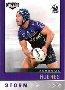 2025 Melbourne Storm NRL TLA Elite Card - Jahrome Hughes - Picture 1 of 3