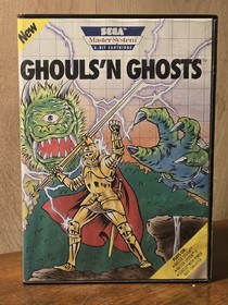 Ghouls N Ghosts (Sega Master System SMS) CIB Complete in Case