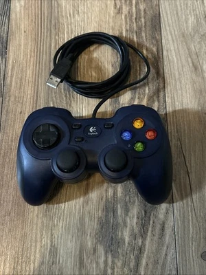 Logitech G F310 Wired Gamepad Controller Console Blue Black FREE SHIPPING - Image 1 of 4