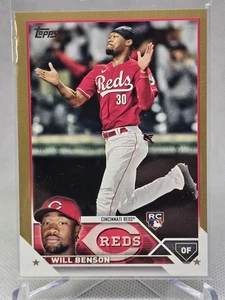 2023 Topps #339 Will Benson Gold #/2023 - Picture 1 of 2