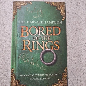 Bored of the Rings: A Parody of J.R.R. Tolkein's the Lord of the Rings.  HC - Bild 1 von 7