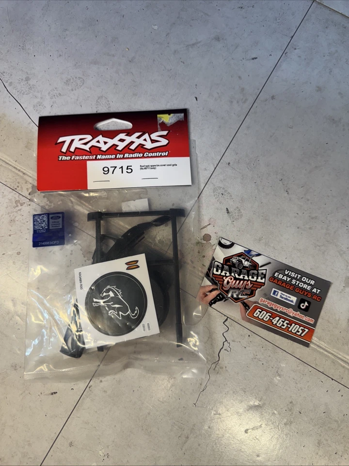 Traxxas 9715 Roof Rack/ Spare Tire Cover/ Cowl/ Grille for TRX-4M Ford Bronco - Image 1 of 1