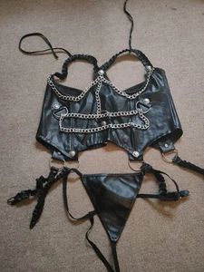 Ledercorsagen-Set Rollenspiele Ouvert - Bild 1 von 1