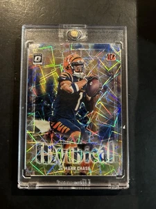 2023 Donruss Optic #10 Ja’Marr Chase Mythical Case Hit - Picture 1 of 2