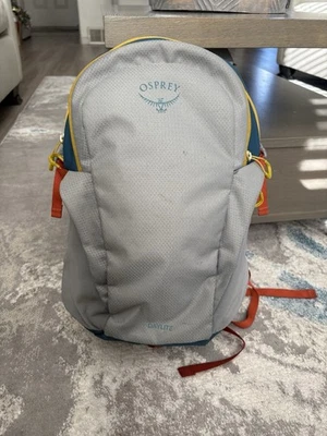Osprey Daylite Commuter Backpack - Gray /Teal/Orange 13L Hiking Adventure Bag - Image 1 of 4