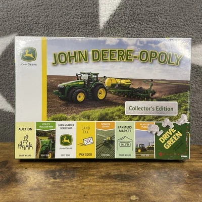 JOHN DEERE Monopoly Family Board Game, Collectors Edition, JOHN DEERE-OPOLY.  - Image 1 of 4