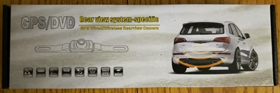 GPS/DVD Wired Car Backup Camera Rear View System Specific License Holder Camera  - Image 1 of 4