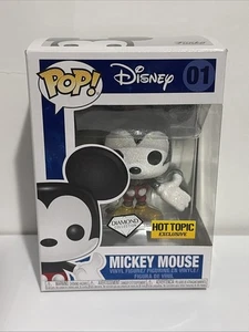 Mickey Mouse Disney #01 Diamond Collection Hot Topic Exclusive Funko Pop - Bild 1 von 6