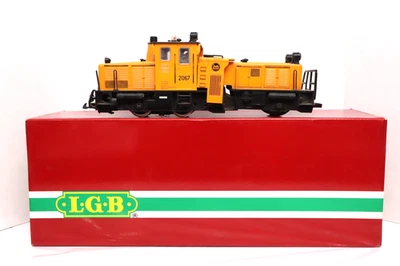 LGB 20670 G Gauge Track Cleaning Diesel Locomotive Train 20670 #2067 W BOX - Image 1 of 4