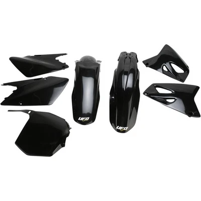 UFO Plastics Body Kit - Black - RM125/250 - '03-'06 SUKIT402-001 - Image 1 of 3